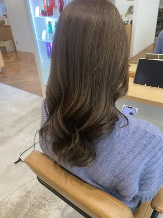 ロング カノエ宇部厚南店 ／もも加のヘアスタイル