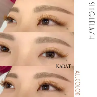 マツエク・マツパ ★KAEDE★伊勢崎 【KARAT】のマツエク・マツパデザイン