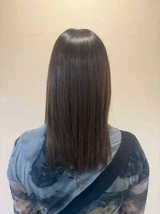 ミディアム 鈴木愛海/レイヤー /透明感カラーのヘアスタイル