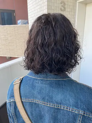 ショート パーマ 🎀レイヤー/パーマ カラー/ai🎀のヘアスタイル