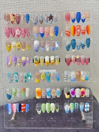 ショート ニャット アインのネイルデザイン