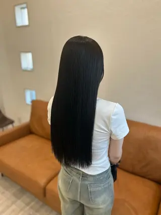 ロング カラー パーマ 堀 大輔のヘアスタイル