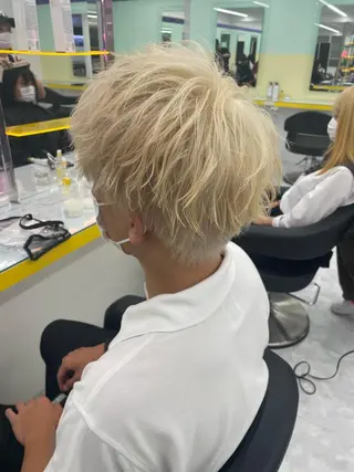 カラー メンズ 横浜メンズパーマ🔥 大野賢人のヘアスタイル