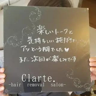 Clarte. クラルテのエステ・リラクイメージ