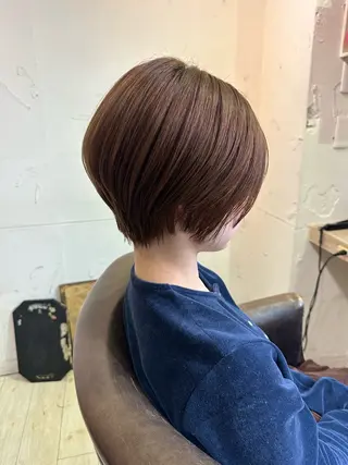 ショート 哲平／ショート／メ ンズ／ボブ／艶髪✨のヘアスタイル