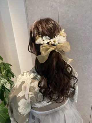 ロング ✨色持ちの良い艶 カラー✨蟹江真世のヘアスタイル