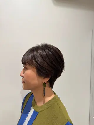 ショート 吉田 美咲のヘアスタイル