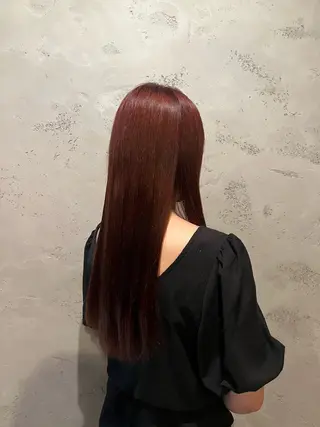 ロング カラー 森田 琴心のヘアスタイル