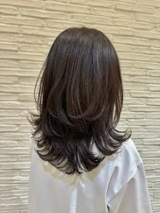 セミロング amie by AFLOAT 浦和店のヘアスタイル