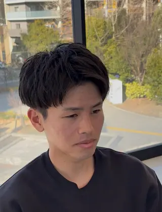 メンズ 渡辺 将功のヘアスタイル