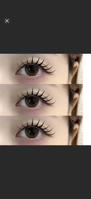 マツエク・マツパ 石井 澪のマツエク・マツパデザイン