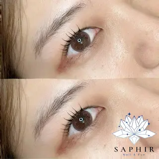 マツエク・マツパ ♡Saphir♡ HANAのマツエク・マツパデザイン