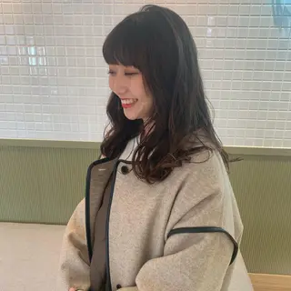 セミロング パーマ マンツーマン美容師 立川　♡MIHO♡のヘアスタイル