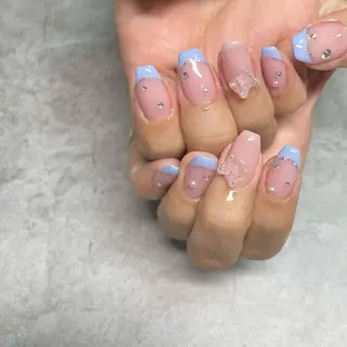 ショート ネイル YUNA FUKUDAのネイルデザイン