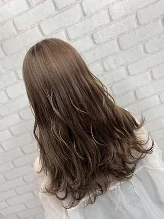 ミディアム カラー ブリーチカラー🫧 森　凪沙のヘアスタイル