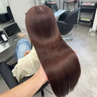 ロング カラー 🎀レイヤー×透明感 ×髪質改善🎀米田のヘアスタイル