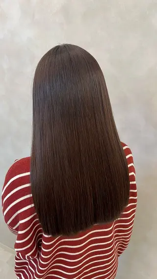 ロング HAIR＆MAKE EARTH  戸塚店所属・透明感デザインカラー /髙橋/白髪ぼかし可のヘアスタイル