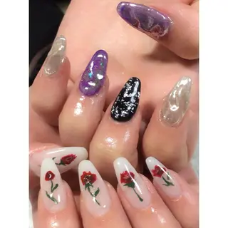 ネイル 中谷 亜佑美のネイルデザイン