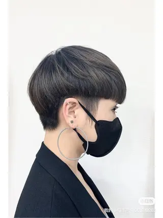 ショート ヘアサロンCHARM所属・🌈ハク ユヒのヘアスタイル