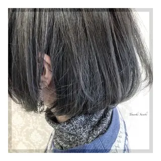 カラー ササキ トモシのヘアスタイル