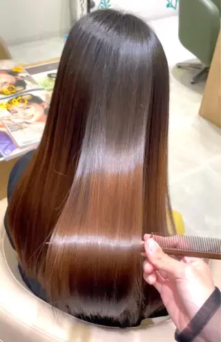 ロング パーマ 鹿児島 聖来のヘアスタイル
