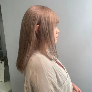 ロング カラー 怪我のため6月末 復帰予定田中瑞希🍃のヘアスタイル