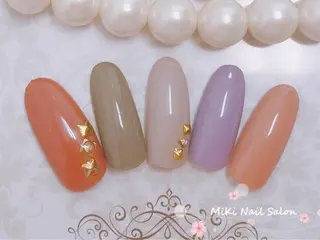 ネイル MiKi Nai池袋 長さだし得意のネイルデザイン