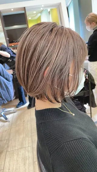 カラー 韓国メンズヘア 田城伶治のヘアスタイル