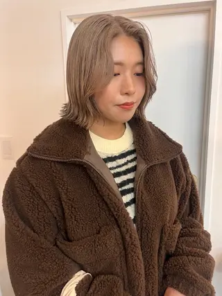 ショート カラー レイヤーカット/韓国 ヘア/ honokaのヘアスタイル