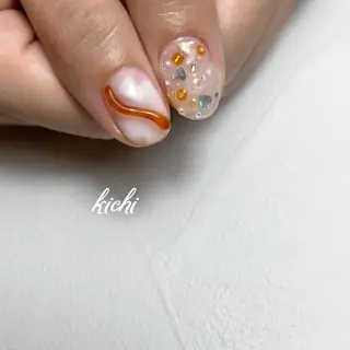 ネイル kichi･: *のネイルデザイン