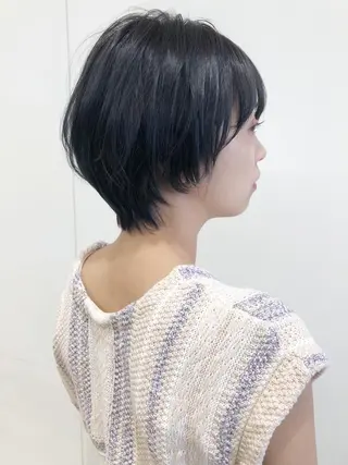 ショート カラー ケアブリーチ 坪井佑樹のヘアスタイル