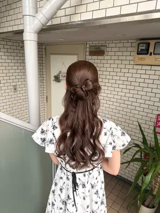 ロング ヘアアレンジ 褒められヘアメイク /‎ボブ女子🐶みおのその他イメージ