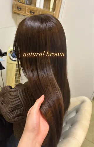 セミロング eMu透明感カラー 🪄◝✩🫧yukiのヘアスタイル