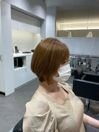 ショート 🥀似合わせ🥀 柔らかカラー・タイトのヘアスタイル