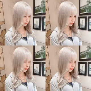 セミロング カラー Minami. 🩵 再現性特化ヘアのヘアスタイル