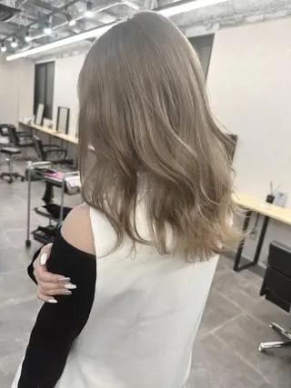 ミディアム カラー ヘアアレンジ 💎lino _by _ACNE💎 🧸のヘアスタイル