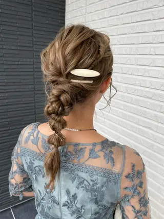ヘアアレンジ オノ アカネのヘアスタイル