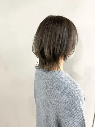 ショート 柏 ウルフ/レイヤー 田中佐和🐺のヘアスタイル