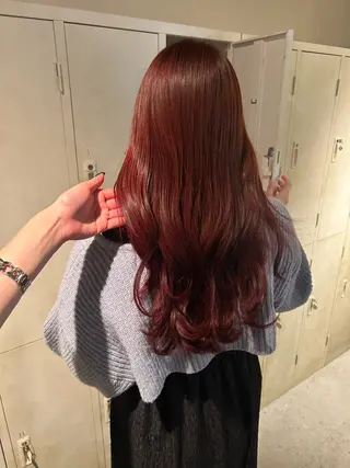 ロング カラー 野田阪神/暖色カラー Kairi🐬のヘアスタイル