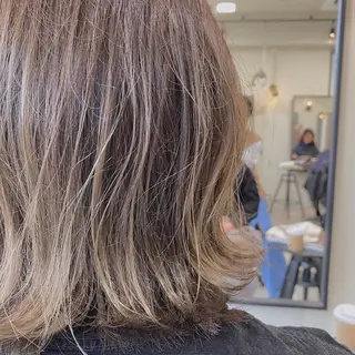 ミディアム カラー 【ダメージレス施術】 【透明感】北村 拓也のヘアスタイル