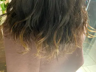 ロング カラー 山中 真紫のヘアスタイル