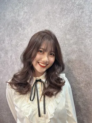 ミディアム cocoa船橋🦄 chinamiのヘアスタイル