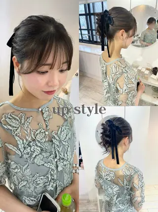 ロング 倉地 更彩のヘアスタイル