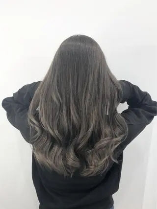 ロング カラー 🌙HIZUKI🌙 ハイトーン 艶髪のヘアスタイル