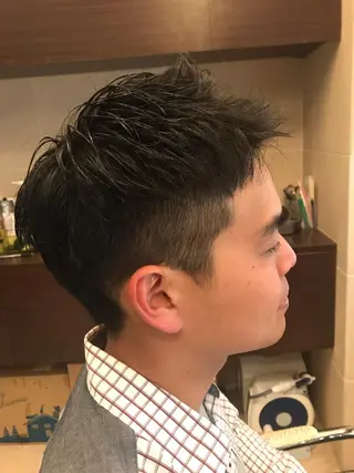 メンズ 透明感カラー✨艶髪 制作🌱山根あゆみのヘアスタイル