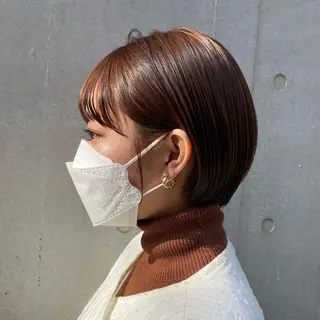 ショート カラー 🪭risa 暖色/レイヤー🪭のヘアスタイル