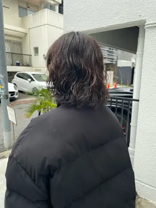 ミディアム パーマ 🪐ナチュラルモード ヘア🪐honokaのヘアスタイル