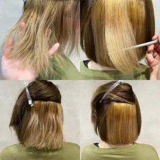 ミディアム enx academyのヘアスタイル