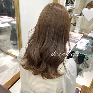 ロング カラー ヘアアレンジ 透明感カラー 古山 結季🌙🖤のヘアスタイル