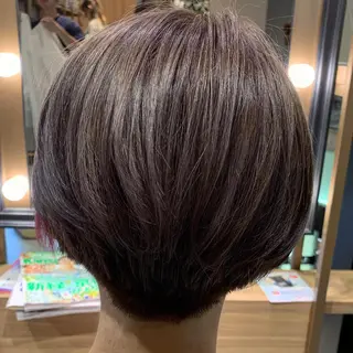 ショート カラー box mico. mutsumiのヘアスタイル